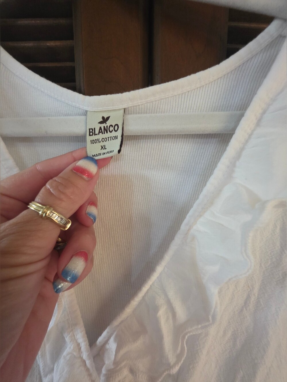 Blanco By Nature White Cotton Summer Dress XL - Picture 4 of 7